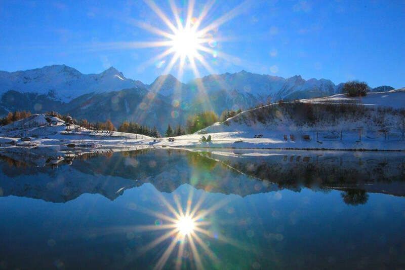 Winter landscape Serfaus Fiss Ladis