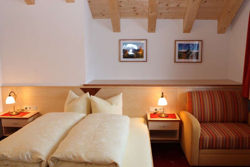 Rooms in the Schöne Aussicht holiday apartment in Tyrol