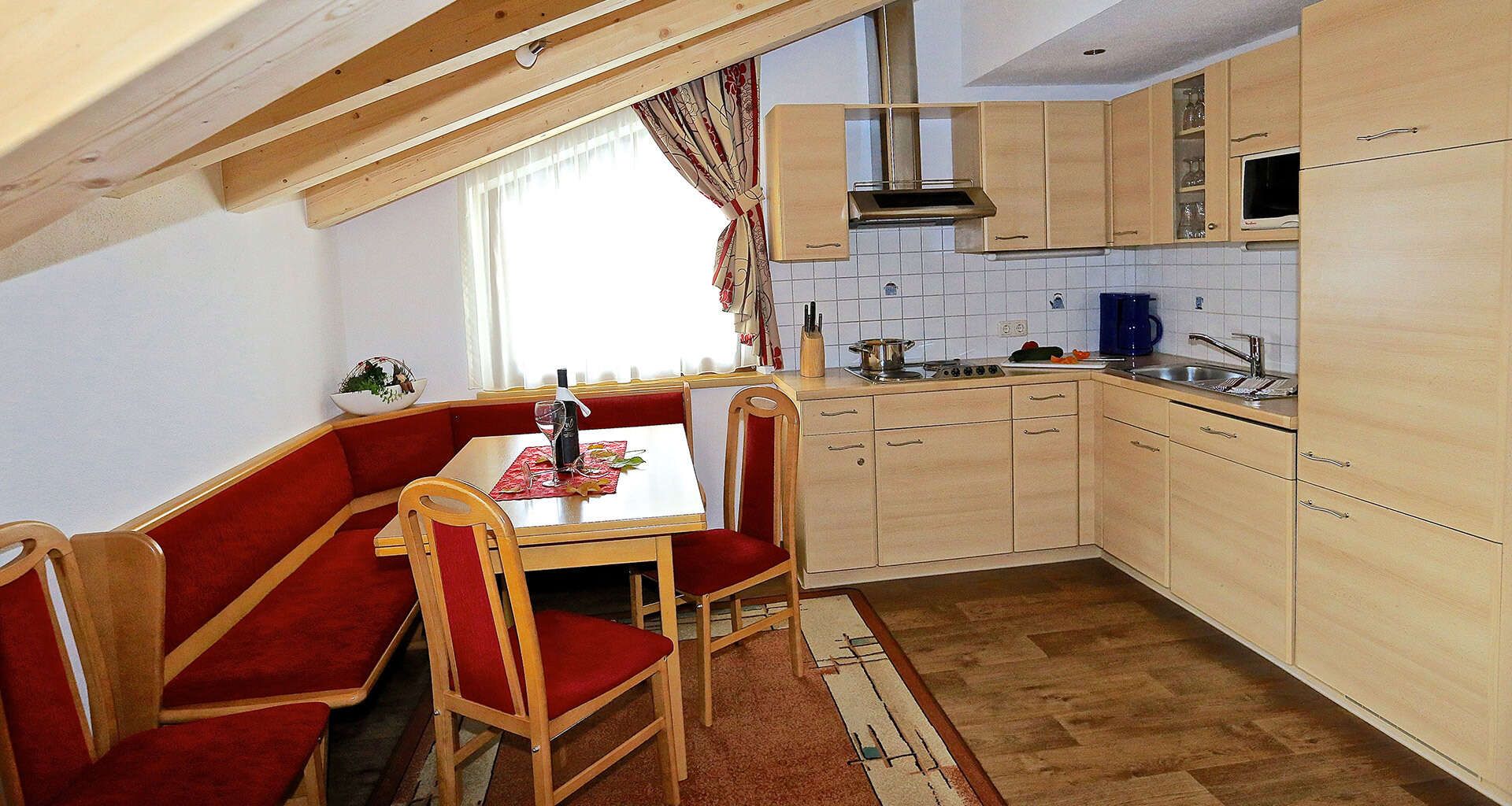Appartement in der Apart-Pension Haflingerhof in Fiss
